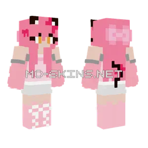 Kawaii Chan Re Shade Minecraft skin