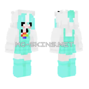Kawaii Crafty Corn Girl Minecraft skin