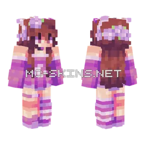 Kawaii Fanvember Minecraft skin