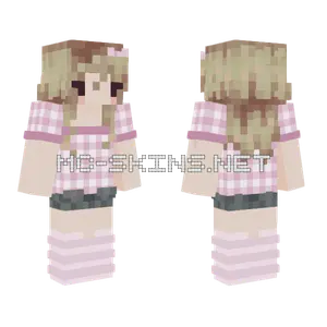 Kawaii Girl Minecraft skin