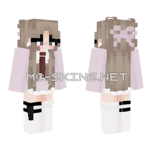 Kawaii Girl Outfit Minecraft skin