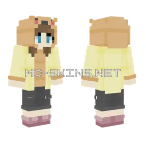 Kawaii Wittle Bear Skin Minecraft skin
