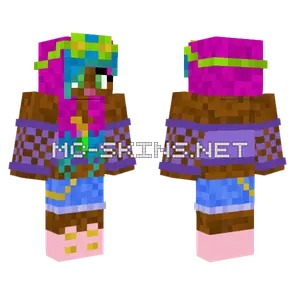 Kawaiicreeper YT Random Girl Minecraft skin