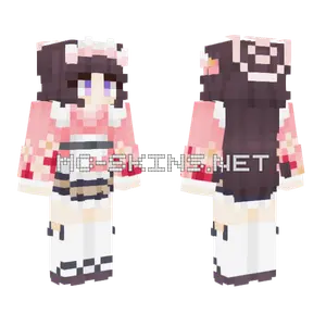 Kawawa Shizuko Minecraft skin