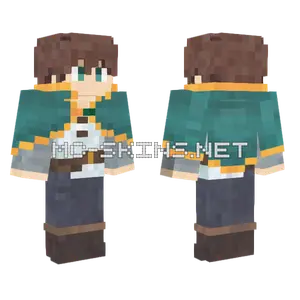 Kazuma Minecraft skin