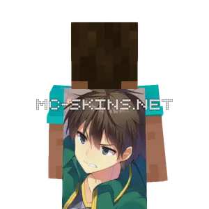 Kazuma Satou cape, outside and lining