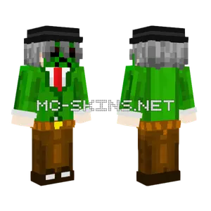 Kelvin Gaming Hat Version Minecraft skin