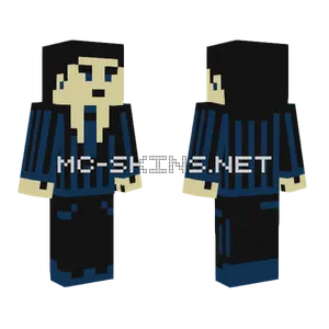 Ken Lee Blue Minecraft skin