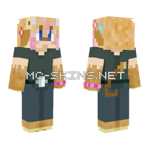 Ken Mooobloom Neck Minecraft skin