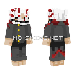 Ken Takakura Granny Form Dan Da Dan Minecraft skin