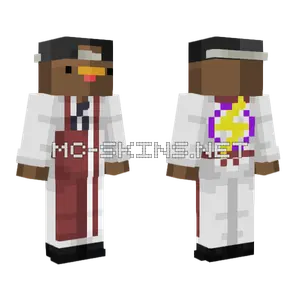 Kft Employee Slim Minecraft skin