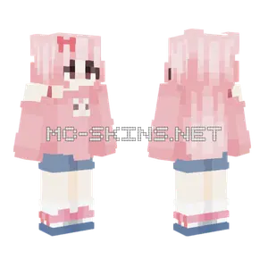 Khach307 Pink Girl Minecraft skin