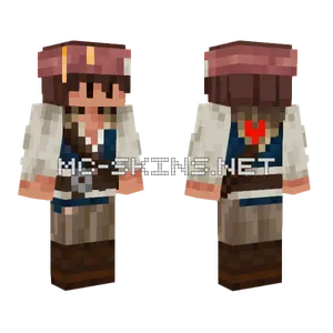 Kibox Pirate Minecraft skin