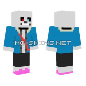 Killed Sans V3 1 Fixed Minecraft skin