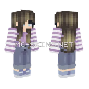 Killer Gamer Girl Minecraft skin