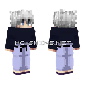 Killua Training Outfit Minecraft skin