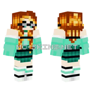 Kim Animatronic Minecraft skin