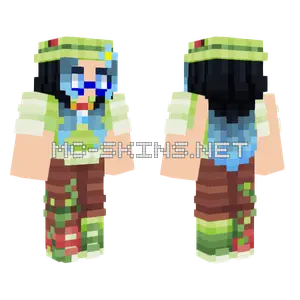 Kim S Chikorita Outfit Minecraft skin