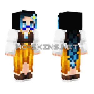 Kim S Medieval Dress Minecraft skin
