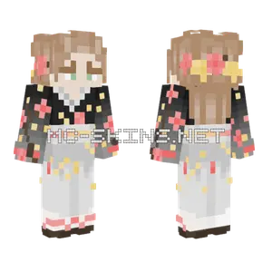 Kimono Girl Minecraft skin