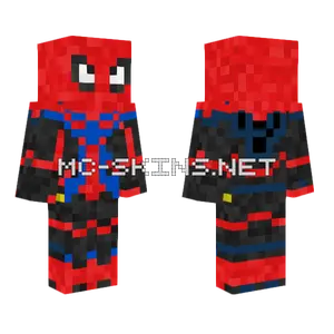 Kind Of Spider Man Minecraft skin