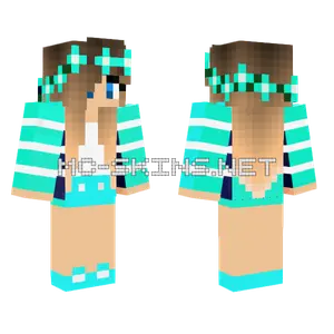 Kind10 Girl Minecraft skin