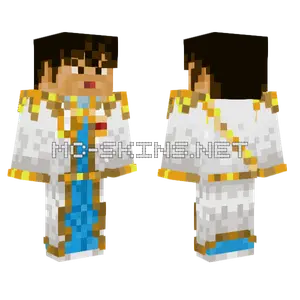 King Minecraft skin