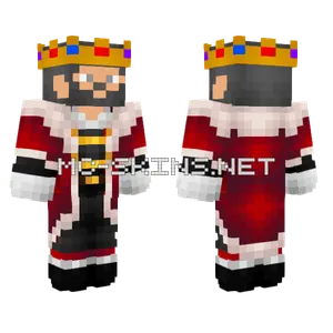 King Minecraft skin