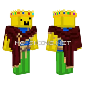 King Bob The Noob Minecraft skin