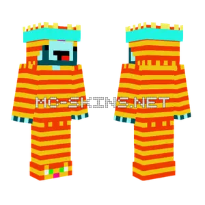King Cat Skeppy Minecraft skin