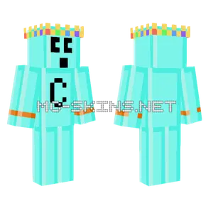 King Craftee Minecraft skin