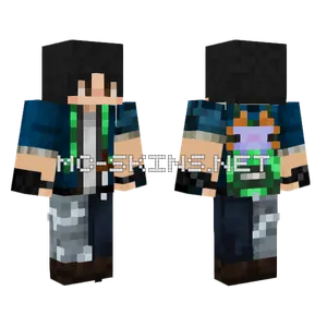 King Haru Wolf Minecraft skin