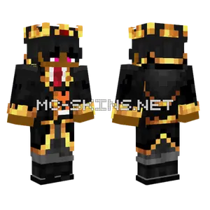 King Luhmaruwrld Minecraft skin