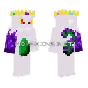 King Mewtwo Frustration Mode Minecraft skin