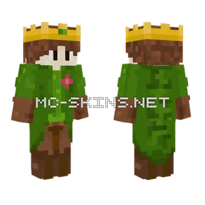 King Of Azaleaville Minecraft skin