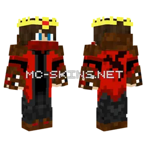 King Of Dragons Minecraft skin