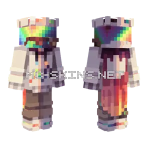 King Of The Spectrum Minecraft skin