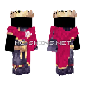 King Overlay Minecraft skin