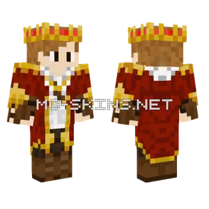 King Skin Minecraft skin
