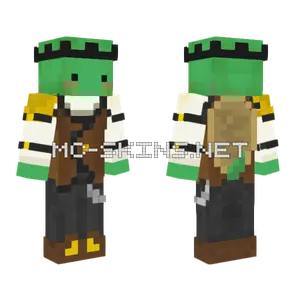 King Turtle Minecraft skin