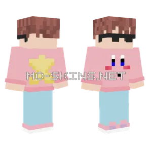 Kirby Guy Minecraft skin