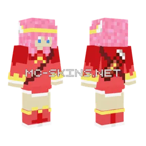Kirby Huntress Minecraft skin