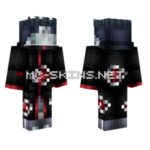Kisame Akatsuki Cloak Minecraft skin