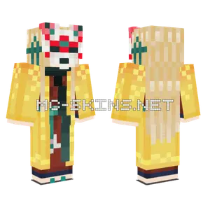 Kitsune Girl Minecraft skin