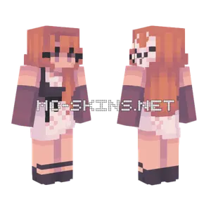 Kitsune Girl Minecraft skin