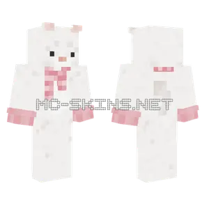 Kitten With Mittens Minecraft skin