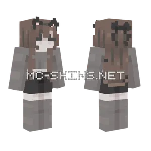 Kitti Cat Girl Minecraft skin