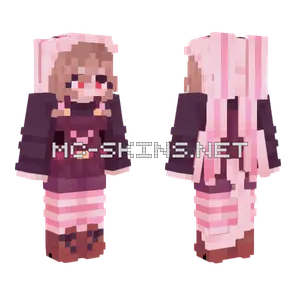 Kittibun Roxi Persona 64x Minecraft skin
