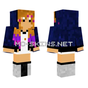 Kitty Boy The Girl Version Minecraft skin
