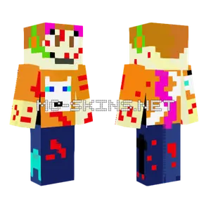 Kitty King Death Murder Minecraft skin
